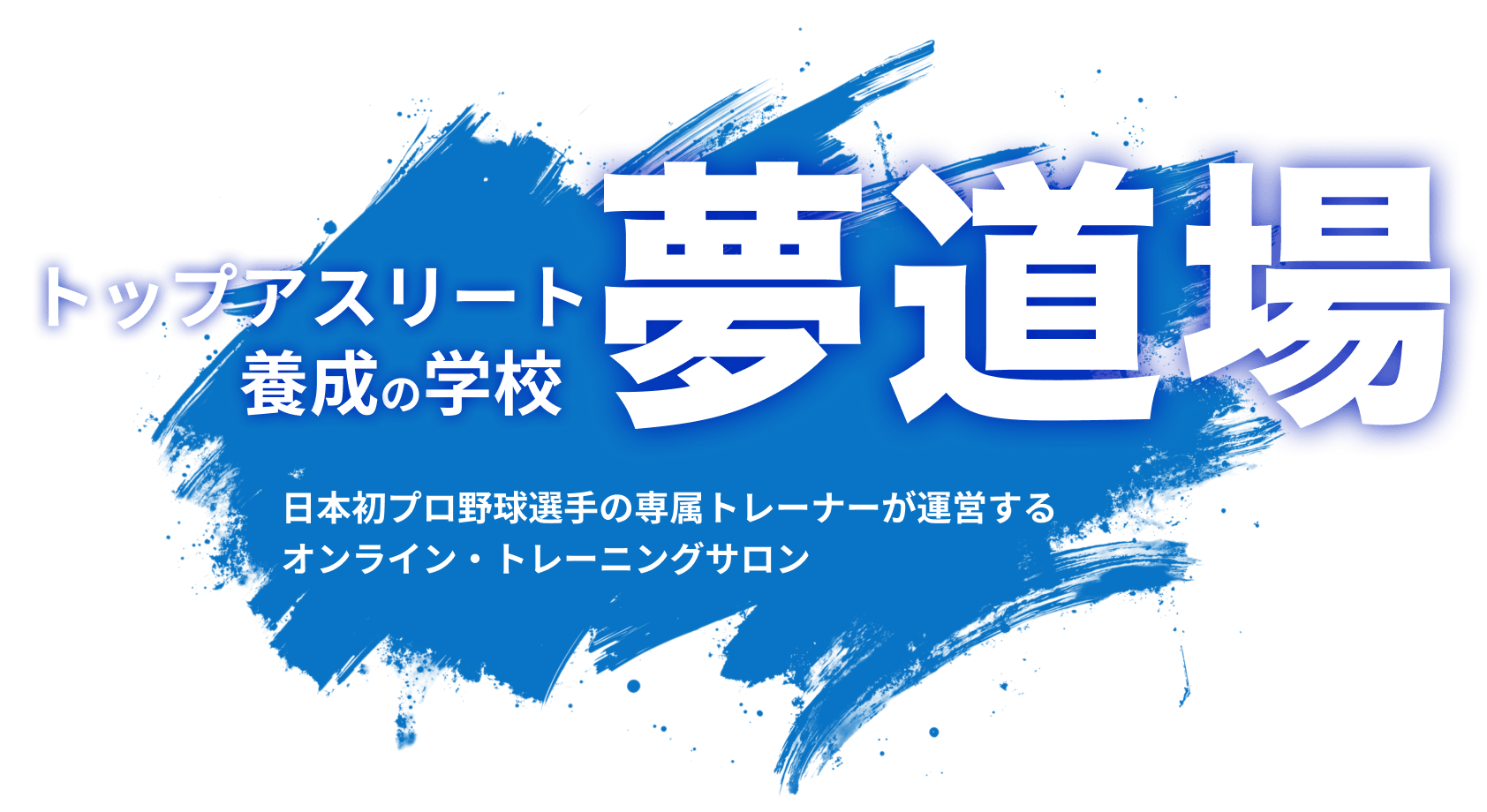 トップアスリート養成の学校夢道場　日本初プロ野球選手の専属トレーナーが運営する体の使い方を身につけて野球が上手くなる学校